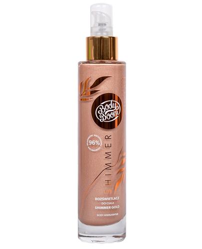 Bielenda BodyBoom Rozświetlacz do ciała Shimmer Gold - 100 ml - cena, opinie, właściwości - Apteka internetowa Melissa