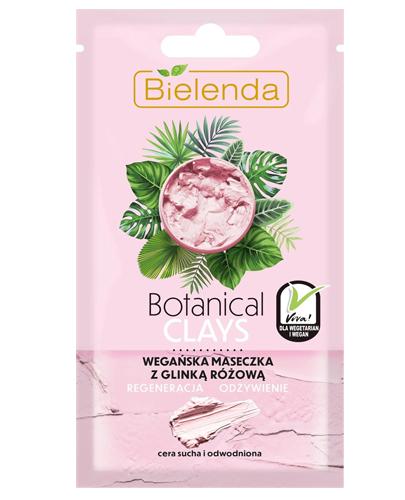  Bielenda Botanical Clays Wegańska maseczka z glinką różową - 8 g - cena, opinie, właściwości  - Apteka internetowa Melissa  