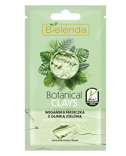  Bielenda Botanical Clays Wegańska maseczka z glinką zieloną - 8 g - cena, opinie, właściwości  - Apteka internetowa Melissa  