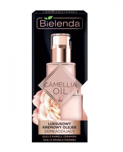 BIELENDA CAMELLIA OIL Luksusowy kremowy olejek odmładzający na dzień i na noc - 15 ml - Apteka internetowa Melissa