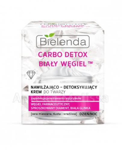 BIELENDA CARBO DETOX BIAŁY WĘGIEL Nawilżająco-detoksykujący krem do twarzy - 50 ml - Apteka internetowa Melissa