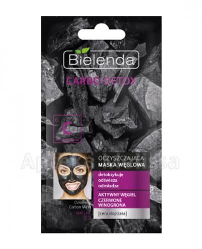  BIELENDA CARBO DETOX Oczyszczająca maska węglowa do cery dojrzałej - 8 g - Apteka internetowa Melissa  