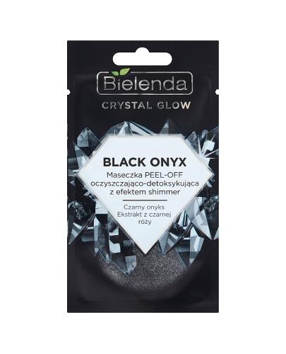  Bielenda Crystal Glow Black Onyx Maseczka Peel - Off oczyszczająco - detoksykująca z efektem shimmer, 8 g  - Apteka internetowa Melissa  