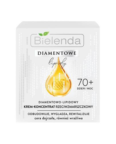  Bielenda Diamentowe Lipidy Diamentowo-Lipidowy Krem-Koncentrat przeciwzmarszczkowy 70+ dzień/noc, 50 ml cena, opinie, właściwości - Apteka internetowa Melissa  