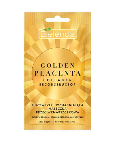  Bielenda Golden Placenta Collagen Reconstructor Odżywczo-Wzmacniająca Maseczka przeciwzmarszczkowa, 8 g cena, opinie, właściwości - Apteka internetowa Melissa  
