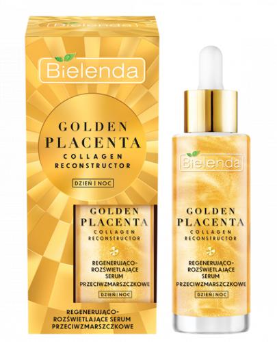  Bielenda Golden Placenta Collagen Reconstructor Regenerująco-Rozświetlające Serum przeciwzmarszczkowe, 30 g cena, opinie, właściwości - Apteka internetowa Melissa  
