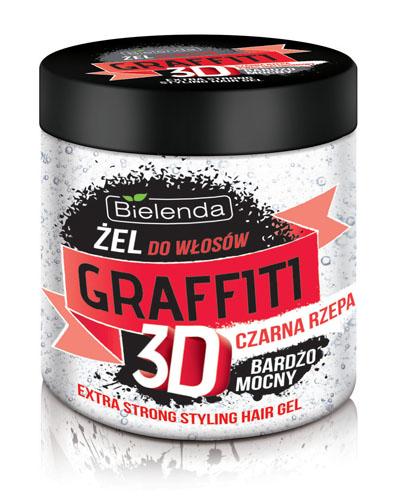  Bielenda Graffiti Żel do włosów czarna rzepa bardzo mocny - 250 g - cena, opinie, właściwości  - Apteka internetowa Melissa  