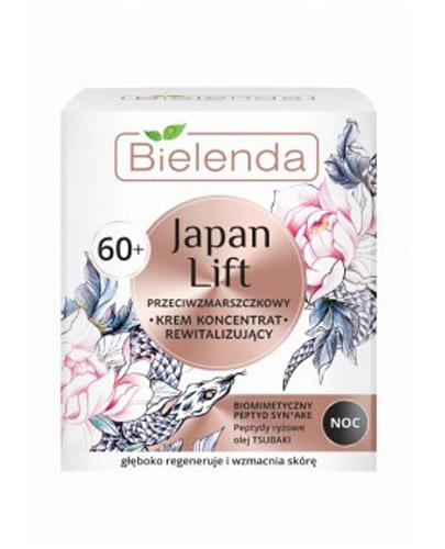  BIELENDA JAPAN LIFT Przeciwzmarszczkowy krem koncentrat rewitalizujący 60+ na noc - 50 ml - cena, stosowanie, opinie  - Apteka internetowa Melissa  