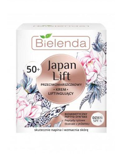  BIELENDA JAPAN LIFT Przeciwzmarszczkowy krem liftingujący 50+ na dzień SPF6 - 50 ml - cena, stosowanie, opinie  - Apteka internetowa Melissa  