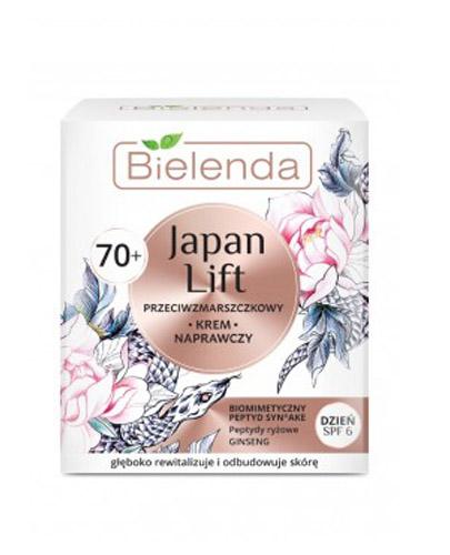  BIELENDA JAPAN LIFT Przeciwzmarszczkowy krem naprawczy 70+ na dzień SPF6 - 50 ml - cena, stosowanie, opinie  - Apteka internetowa Melissa  