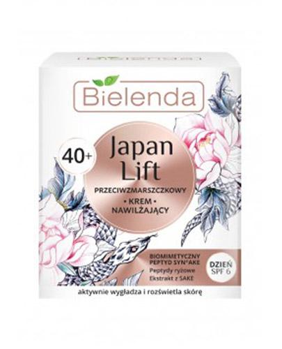  BIELENDA JAPAN LIFT Przeciwzmarszczkowy krem nawilżający 40+ na dzień SPF6 - 50 ml - cena, stosowanie, opinie  - Apteka internetowa Melissa  
