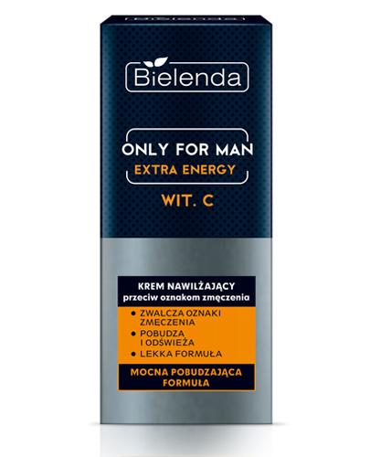  Bielenda Only For Man Extra Energy Krem nawilżający przeciw oznakom zmęczenia - 50 ml - cena, opinie, właściwości  - Apteka internetowa Melissa  