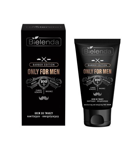  Bielenda Only For Men Barber Edition Krem nawilżająco-energetyzujący, 50 ml cena, opinie, skład - Apteka internetowa Melissa  