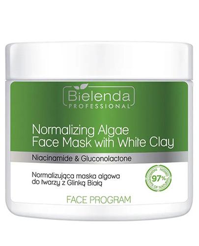  Bielenda Professional Premium Normalizing Algae Face mask with White Clay Normalizująca maska algowa do twarzy z Glinką Białą - 160 g - cena, opinie, skład - Apteka internetowa Melissa  