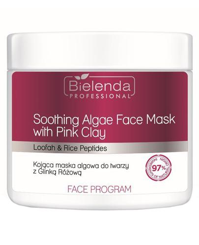  Bielenda Professional Premium Soothing Algae Face mask with Pink Clay Kojąca maska algowa do twarzy z Glinką różową - 160 g - cena, opinie, stosowanie - Apteka internetowa Melissa  