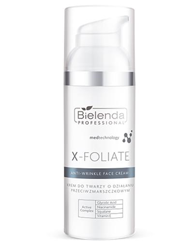  Bielenda Professional X-Foliate Krem do twarzy o działaniu przeciwzmarszczkowym - 50 ml - cena, opinie, wskazania - Apteka internetowa Melissa  
