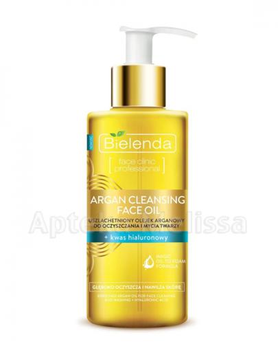  BIELENDA SKIN CLINIC PROFESSIONAL Olejek arganowy do oczyszczania i mycia twarzy z kwasem hialuronowym - 140 ml - Apteka internetowa Melissa  