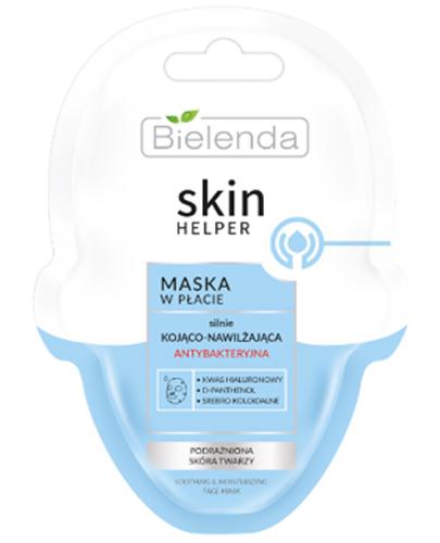  Bielenda Skin Helper Maska w płacie silnie kojąco-nawilżająca antybakteryjna, 1 sztuka - Apteka internetowa Melissa  
