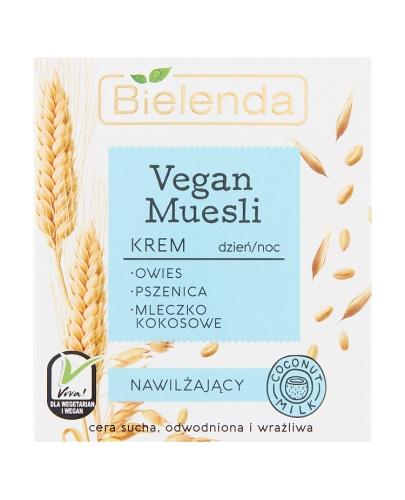  Bielenda Vegan Muesli Krem nawilżający dzień / noc - 50 ml - cena, opinie, właściwości  - Apteka internetowa Melissa  