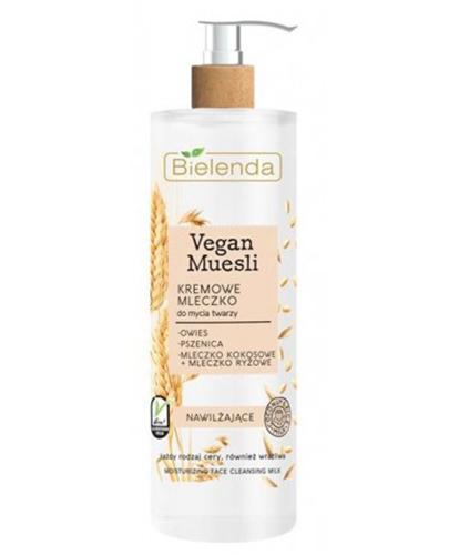  Bielenda Vegan muesli Kremowe mleczko do mycia twarzy - 175 g - cena, opinie, stosowanie - Apteka internetowa Melissa  