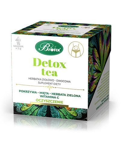  Bifix Detox tea Herbatka ziołowo - owocowa, 15 saszetek - Apteka internetowa Melissa  