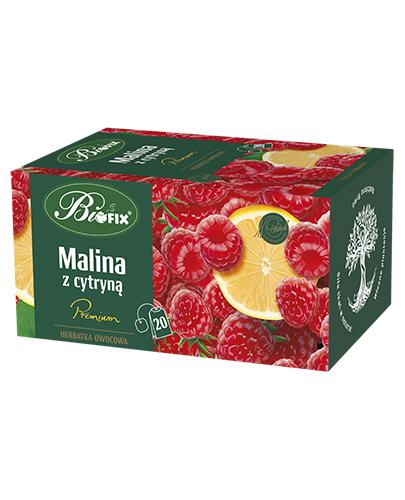 Bifix Malina z cytryną Herbatka owocowo ekspresowa, 20 x 2 g, cena, opinie, właściwości - Apteka internetowa Melissa  