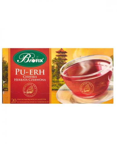  BI FIX PU-ERH Chińska herbata czerwona, 20 saszetek - Apteka internetowa Melissa  