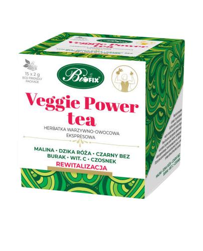  Bifix Veggie Power tea Herbatka owocowo - warzywna, 15 sasz., cena, opinie, stosowanie - Apteka internetowa Melissa  