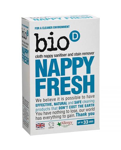   Bio-D, Nappy Fresh, dodatek do prania pieluch, 500 g - Apteka internetowa Melissa  