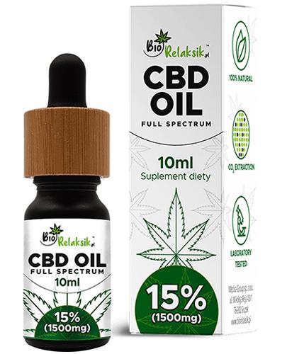 Bio Relaksik Olej konopny 15% - 10 ml - cena, opinie, wskazania - Drogeria Melissa