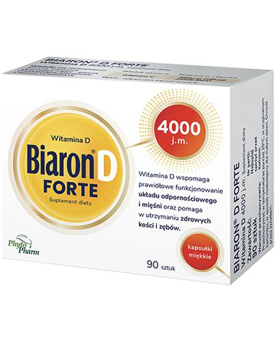  Bioaron witamina D Forte 4000 j.m., 90 kaps., cena, opinie, składniki - Apteka internetowa Melissa  