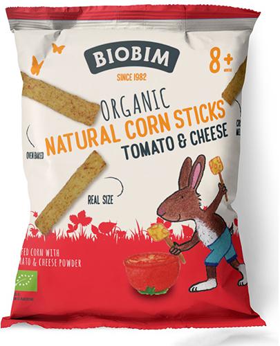  Biobim Bio Chrupki kukurydziane serowo - pomidorowe powyżej 8 miesiąca, 25 g - Apteka internetowa Melissa  