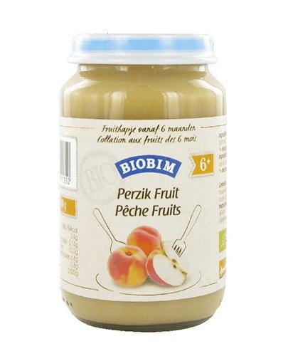 Biobim Ekologiczny deserek owocowy Jabłko z brzoskwinią powyżej 6 miesiąca życia - 200 g - cena, opinie, właściwości - Apteka internetowa Melissa