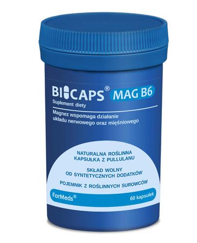  BICAPS MAG B6, 60 kapsułek - Apteka internetowa Melissa  
