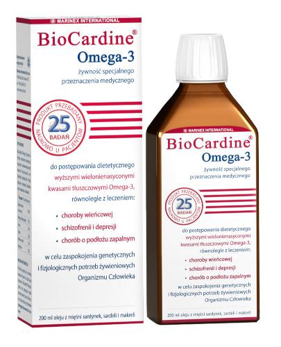 BioCardine Omega-3, olej, 200 ml