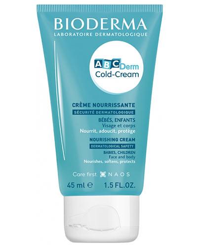  Bioderma ABCDerm Cold - Cream Ochronny krem natłuszczający dla dzieci i niemowląt do twarzy i ciała - 45 ml - cena, opinie, działania - Apteka internetowa Melissa  