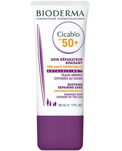 BIODERMA CICABIO SPF 50+ Krem łagodząco-odbudowujący, 30 ml - Apteka internetowa Melissa