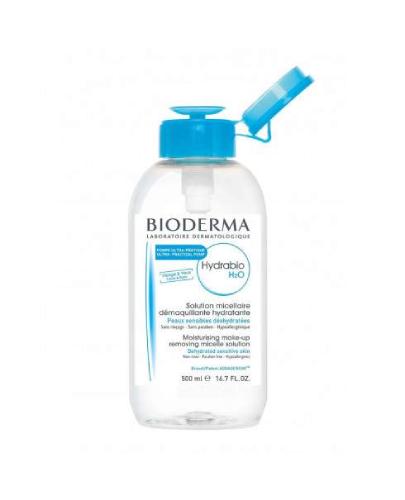  BIODERMA HYDRABIO H2O Płyn micelarny z pompką, 500 ml - Apteka internetowa Melissa  