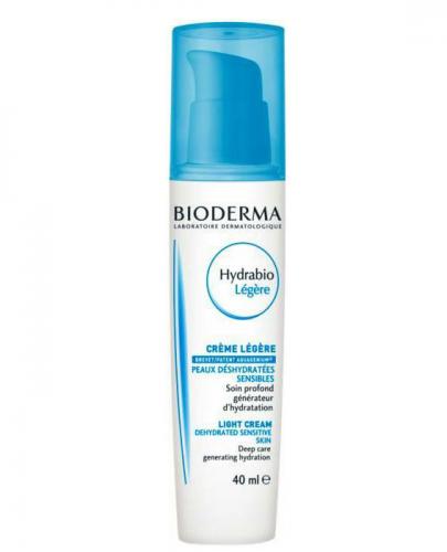 BIODERMA HYDRABIO LEGERE Nawilżający Krem do skóry odwodnionej i wrażliwej - 40 ml - Apteka internetowa Melissa
