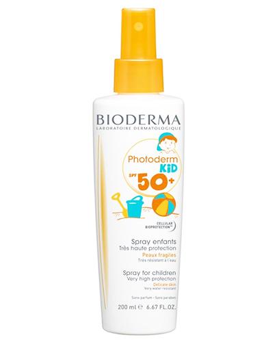  Bioderma Photoderm KID SPF 50 + Spray ochronny dla dzieci - 200 ml - cena, opinie, właściwości - Apteka internetowa Melissa  