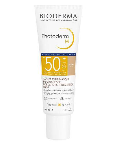  Bioderma Photoderm M Krem tonujący przebarwienia SPF 50+ odcień jasny, 40 ml cena, opinie, właściwości - Apteka internetowa Melissa  