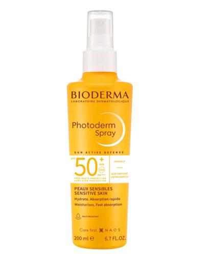  Bioderma Photoderm Spray SPF 50+ Lekki Spray do ciała, 200 ml cena, opinie, skład - Apteka internetowa Melissa  