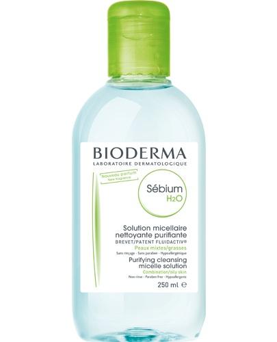  BIODERMA SEBIUM H2O Antybakteryjny płyn micelarny do oczyszczania twarzy - 250 ml  - Apteka internetowa Melissa  
