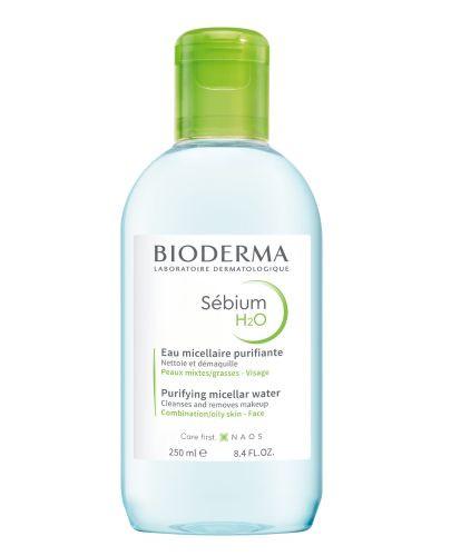 BIODERMA SEBIUM H2O Antybakteryjny płyn micelarny do oczyszczania twarzy, 250 ml - Apteka internetowa Melissa