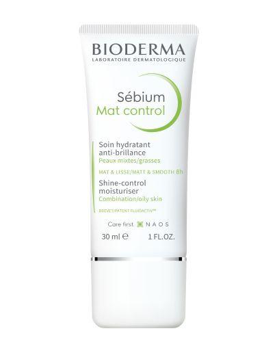 Bioderma Sebium Mat Control Krem nawilżająco-matujący do skóry mieszanej, 30 ml, opinie, wskazania, cena - Apteka internetowa Melissa