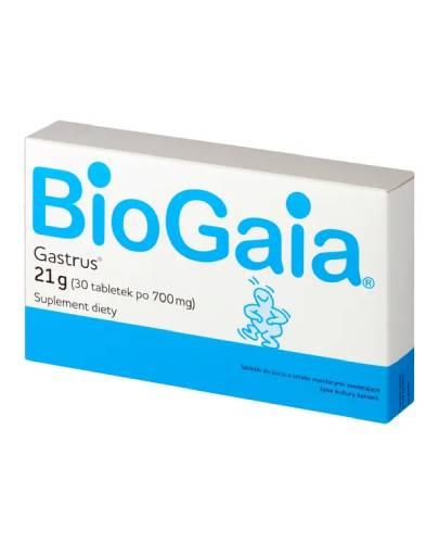 BIOGAIA GASTRUS Probiotyczne tabletki do żucia o smaku mandarynki - 30 tabl. - Drogeria Melissa