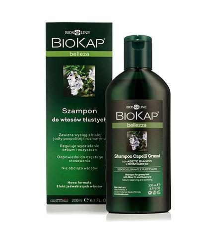  BioKap Bellezza Szampon do włosów przetłuszczających się - 200 ml - Apteka internetowa Melissa  