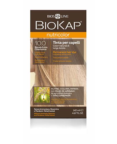  BioKap Nutricolor Farba do włosów 10.0 Złoty Bardzo Jasny Blond - 140 ml - cena, opinie, właściwości  - Apteka internetowa Melissa  