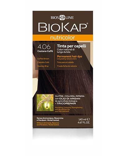  BioKap Nutricolor Farba do włosów 4.06 Kawowy Brąz - 140 ml - cena, opinie, właściwości - Apteka internetowa Melissa  