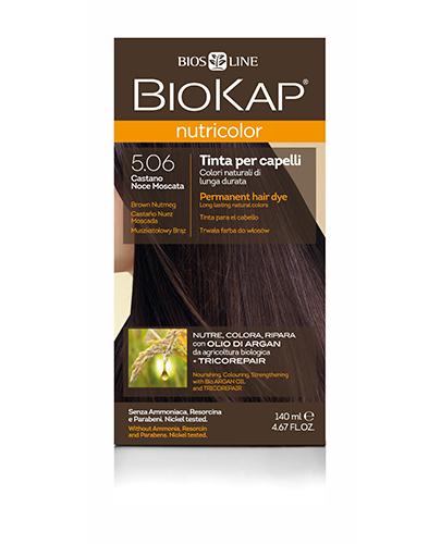  BioKap Nutricolor Farba do włosów 5.06 Muszkatołowy Brąz - 140 ml - cena, opinie, właściwości - Apteka internetowa Melissa  